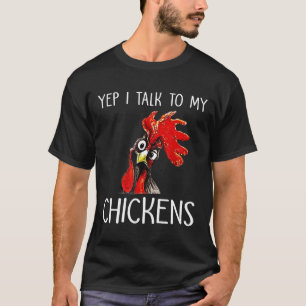 Camiseta Fazendeiro Vida Frango Sim, Eu Falo Com Meus Frang