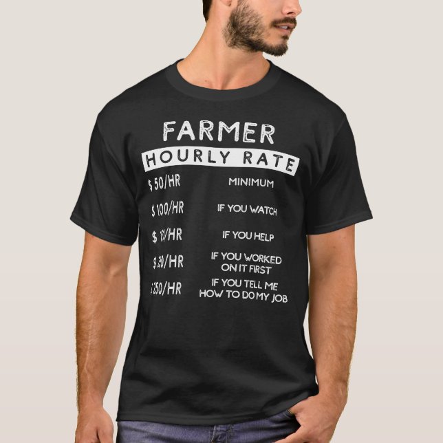 Camiseta Fazendeiros Chuckles - Hillarious Ha Rate Tee for  (Frente)