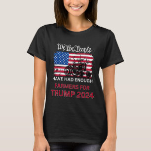 Camiseta Fazendeiros Republicanos Para Trump 2024 Nós O Pov