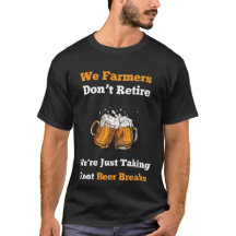 Fazendeiros Tomam Quebras De Cerveja - Camisa-T Do