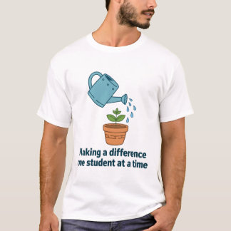 Camiseta Fazendo a Diferença um Aluno de Cada Vez