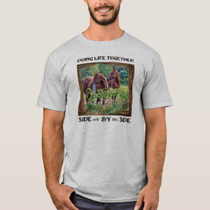 Camiseta Fazendo a Vida Juntos - Lado a Lado