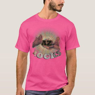 Camiseta Fazendo backpacking Phoenix Az Rocks Design Mounta