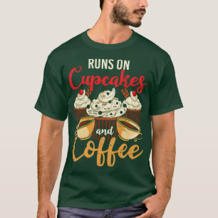 Camiseta Fazendo Doces Engraçados Café Café Soja Cupcak