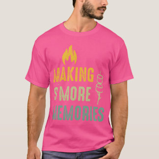 Camiseta Fazendo Mais Memórias Fogo de Acampamento Presente