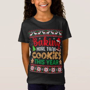 Camiseta Fazendo Mais Que Cookies Este Ano Frio Natal