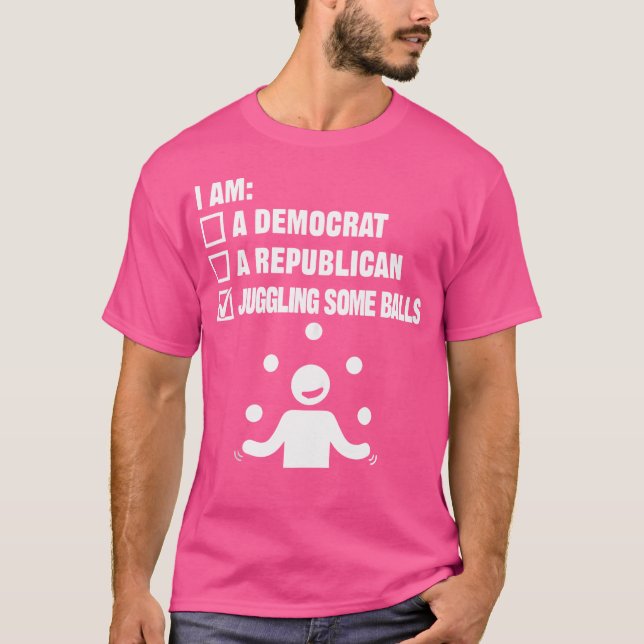 Camiseta Fazendo malabarismo com algumas bolas - Malabarism (Frente)