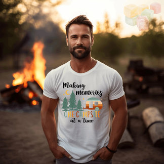 Camiseta Fazendo Memórias Acampando
