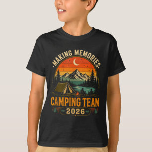 Camiseta Fazendo memórias equipe de acampamento 2026 combin