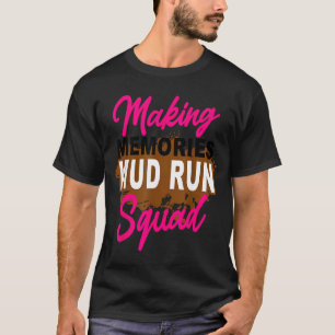 Camiseta Fazendo memórias esquadrão de corrida na lama corr