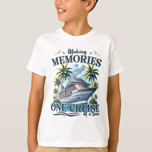 Camiseta Fazendo Memórias Uma Viagem De Cruzeiro De Cada Ve