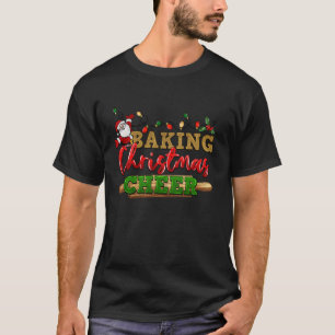 Camiseta Fazendo Natal Cheer Papai Noel Natal Luzes Xmas Pa