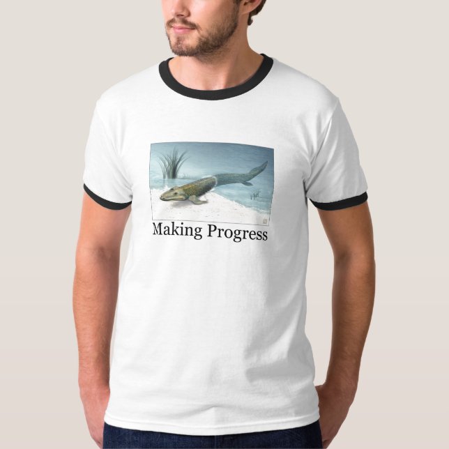 Camiseta Fazendo o progresso (Frente)