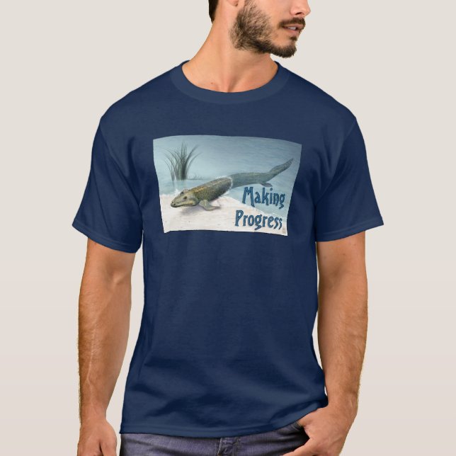 Camiseta Fazendo o progresso (Frente)