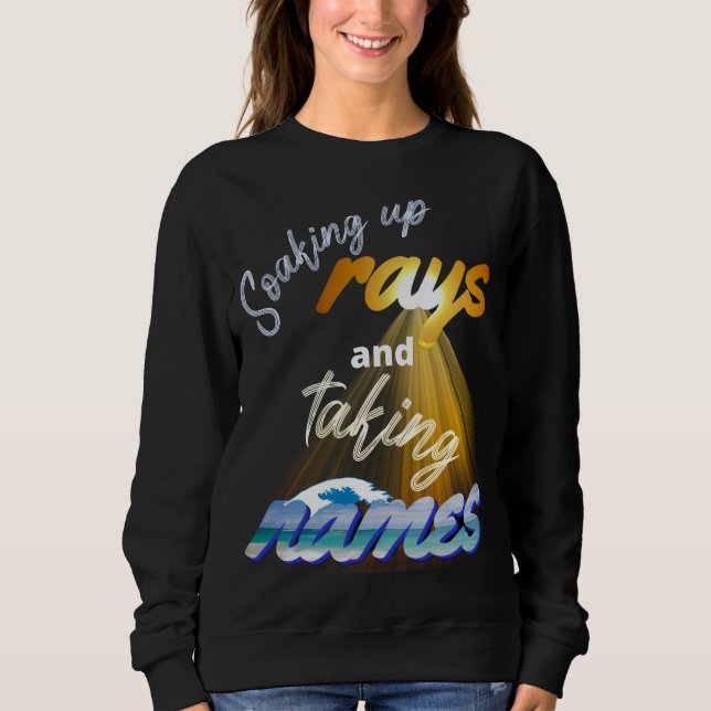 Camiseta Fazendo Rays e Tomando Nomes no Verão (Frente)
