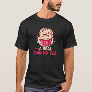 Camiseta Fazendo Um Bolo De Verdade Chamar Cookies Fazendo 