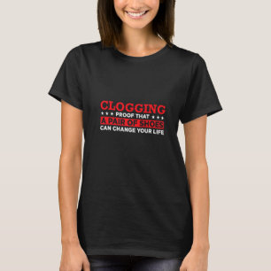 Camiseta Fazendo Uma Prova De Que Um Par De Calçados Pode M
