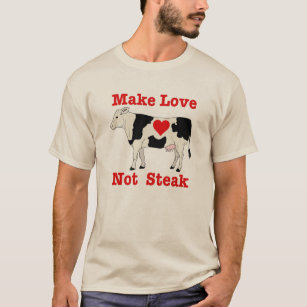 Camiseta Fazer Amor Não É Bife
