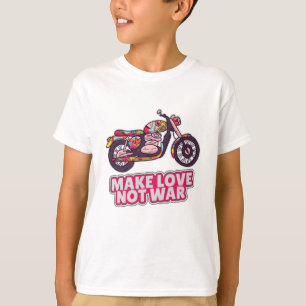 Camiseta Fazer amor não guerra