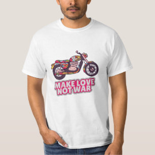 Camiseta Fazer amor não guerra