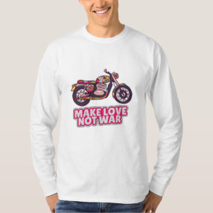 Camiseta Fazer amor não guerra