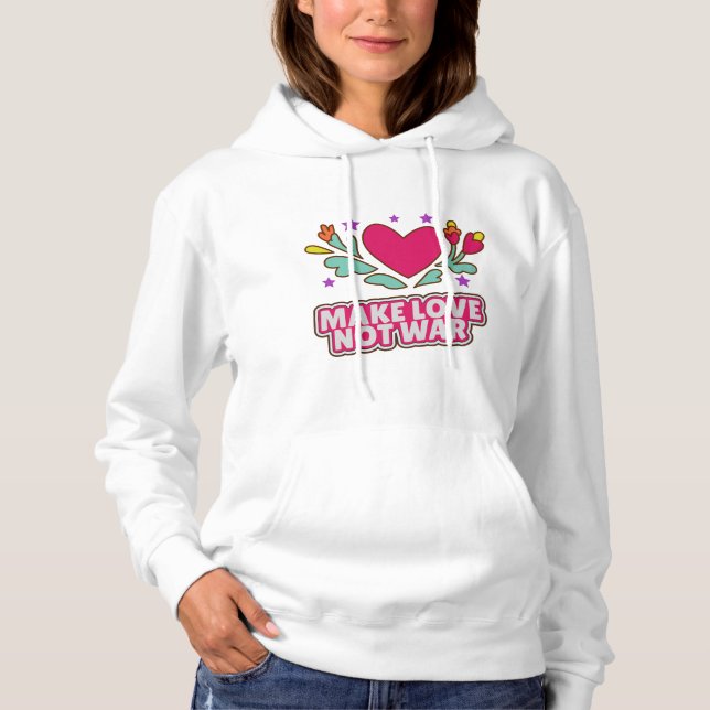 Camiseta Fazer amor não guerra (Frente)