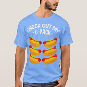 Camiseta Fazer Check-out do Meu Pacote Si-Pack 6 Hot-dog