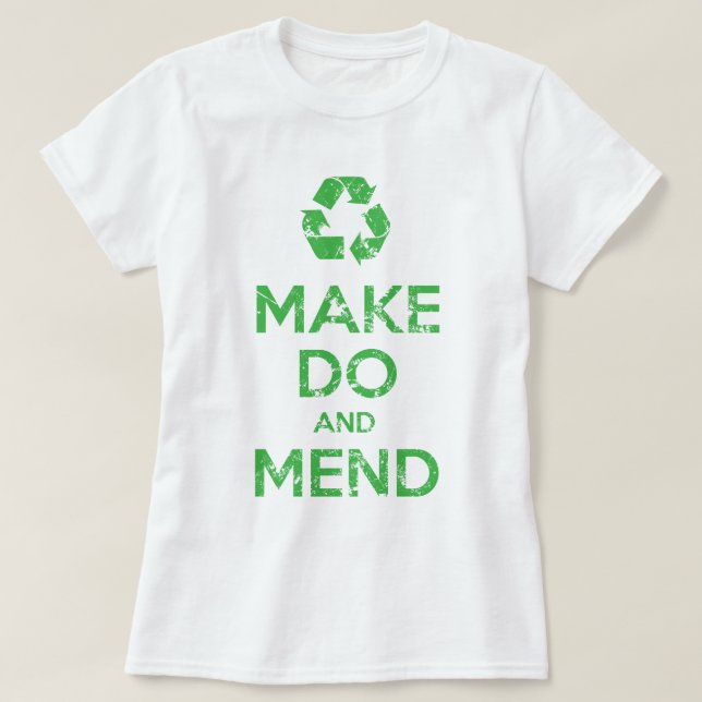 Camiseta Fazer com e Mend (Frente do Design)