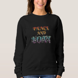 Camiseta Fazer com que a paz não entre em guerra e ilustre