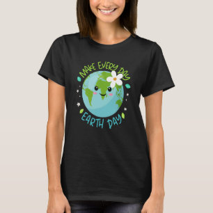 Camiseta Fazer com que, todos os dias, o planeta seja giro