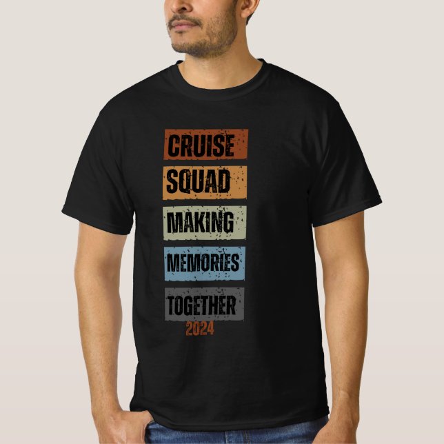 Camiseta fazer de cruzeiro familiar 2024 (Frente)