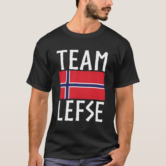 Camiseta Fazer de Esquerda Norueguesa da Equipe (Frente)
