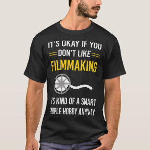 Camiseta Fazer de Filmagem do Criador de Arquivos do Smart