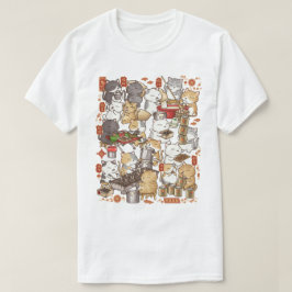 Camiseta Fazer de Gato de Ano Novo Chinês Kuih Kapit