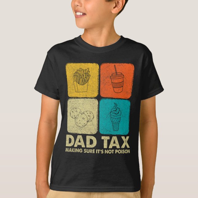 Camiseta Fazer de impostos com certeza que não é Pai Dia de (Frente)