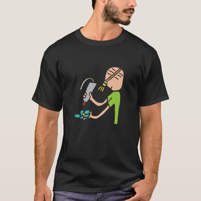Camiseta Fazer de joalharia (Frente)