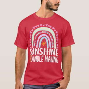 Camiseta Fazer de Sol e Vela - Presente Cuto Arco-Íris para