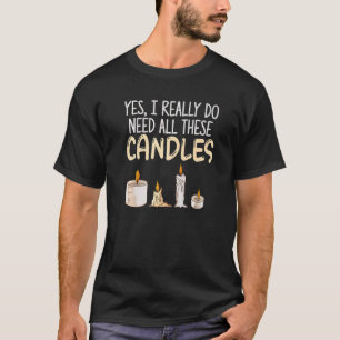 Camiseta Fazer de velas para um Fazer de velas