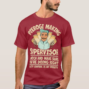 Camiseta Fazer Eslavo Polonês Engraçado Pierogi