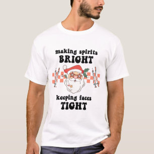 Camiseta Fazer Espirita Brilhando Mantendo Faces Apertadas