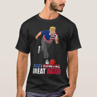 Camiseta Fazer Excelente De Boliche Novamente - Boliches En