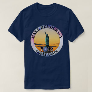 CAMISETA FAZER EXCELENTE DE DEMOCRACIA DE NOVO......VOTAÇÃO