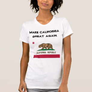 Camiseta Fazer Excelente na Califórnia de novo. Nova Lider