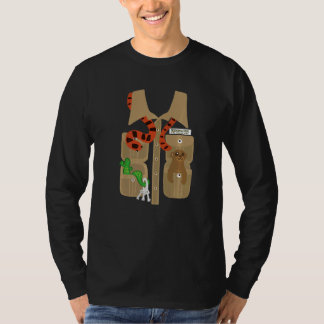 Camiseta Fazer Fantasia de Guarda do Zoológico para o Hallo