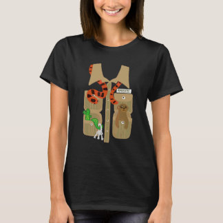 Camiseta Fazer Fantasia de Guarda do Zoológico para o Hallo