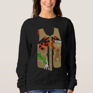 Camiseta Fazer Fantasia de Guarda do Zoológico para o Hallo