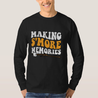 Camiseta Fazer Mais Memórias Acampando Famílias de Combinaç