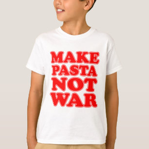Camiseta Fazer Massas Não Guerra