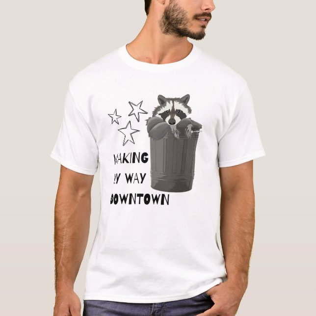 Camiseta Fazer My Way Centro Racoon (Frente)