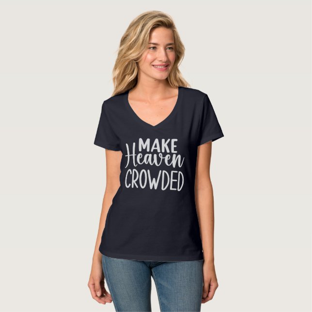 Camiseta Fazer o Céu Cruzado (Frente Completa)